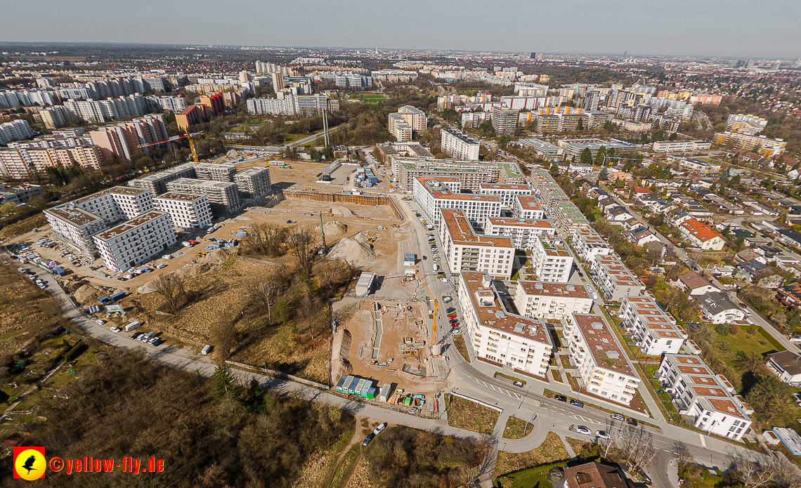 22.03.2023 - Baustele und Wohnanlage Alexisquartier